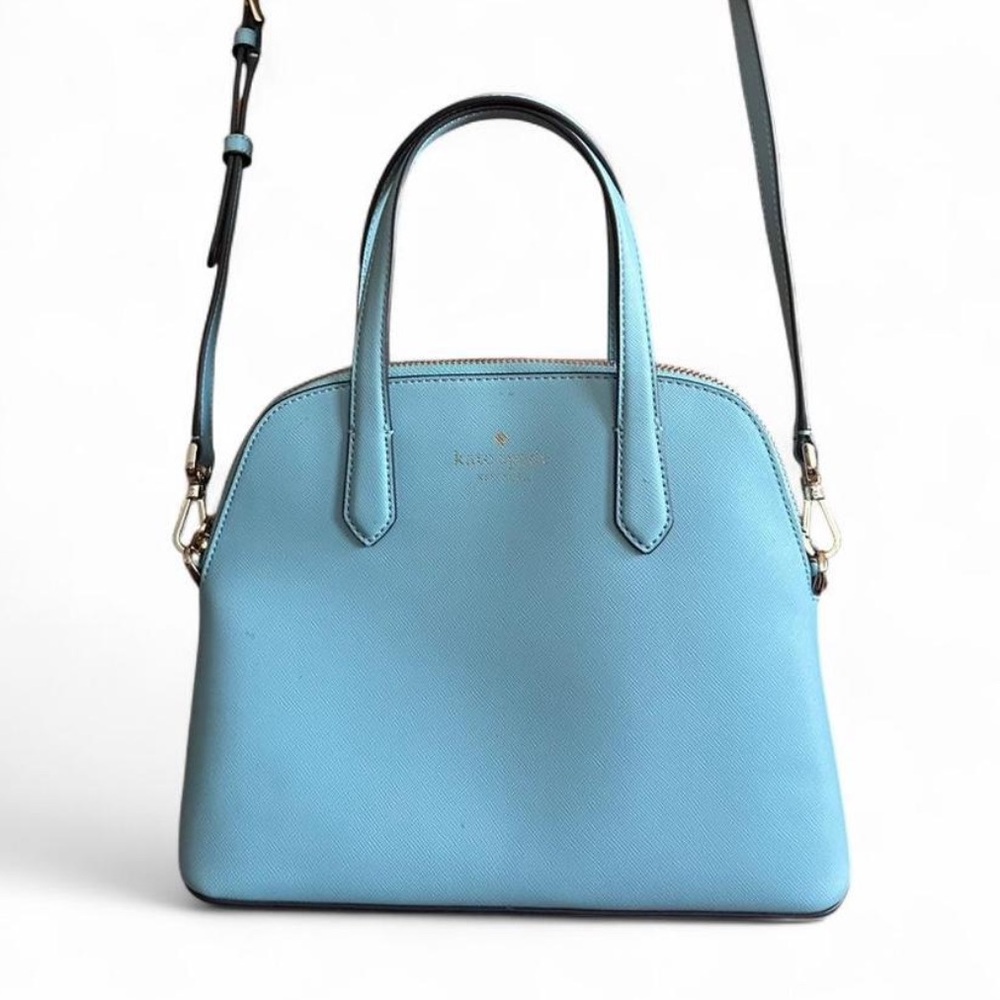 Kate Spade Schuyler medium dome satchel saffiano leather crossbody